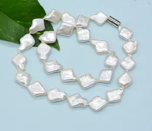 Choker voortreffelijk. 11MM Wit. Fang Bian. Natuurlijke parelketting. Krachtige magnetische gesp. Klassieke damesfeestsieraden