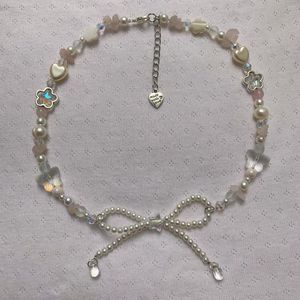 Choker fait à la main Delilah collier Cottagecore victorien romantique perles perle