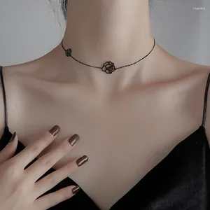 Choker Colliers de camélia coréens