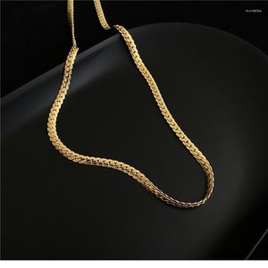 Collier ras du cou de luxe, chaîne rétro pour hommes et femmes