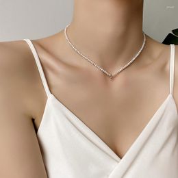 Collier ras du cou Noble véritable eau douce naturelle petit collier de perles femmes collier bijoux fins tempérament accessoires haut de gamme