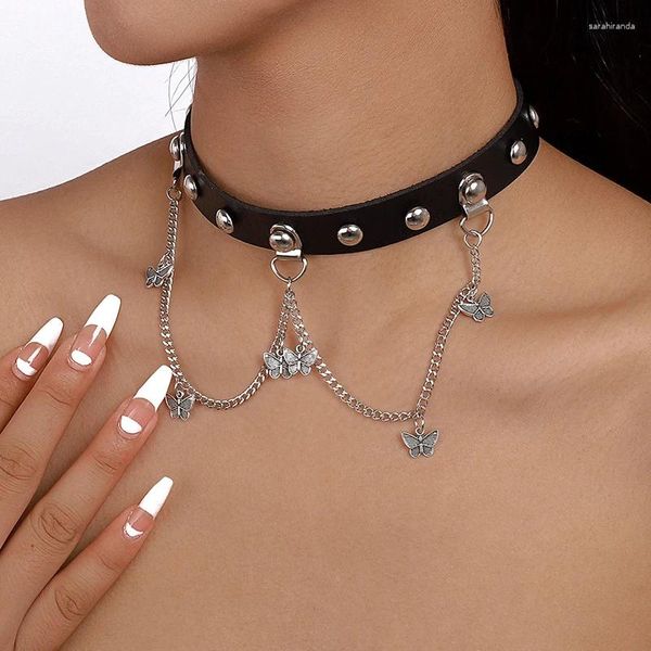 Choker Punk Dark Style personnalité