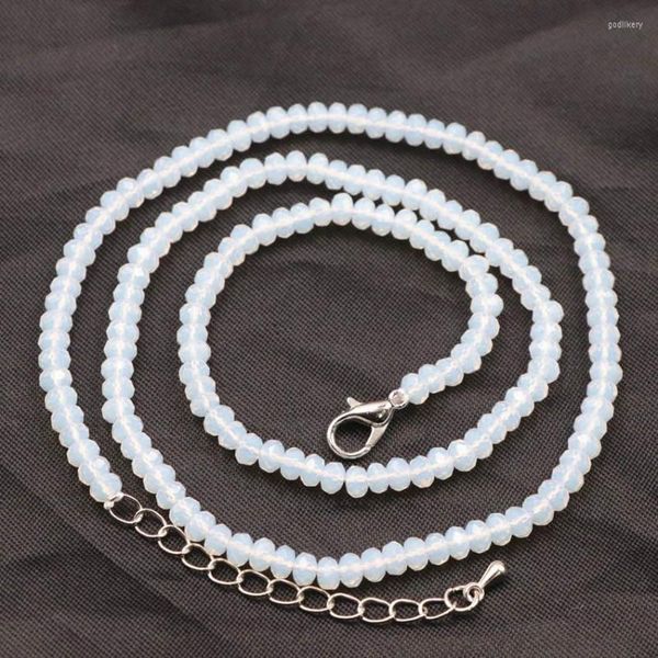Ras du cou perles de rocaille collier en pierre bijoux pour femmes charmes colliers de mariée Bracelet opale cristal Vintage Costume cadeau accessoires B110