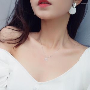 Choker suqi roestvrij staal dier symbool ster ketting vrouwen anker kettingen hangers femme zilveren kleur ketting kraag sieraden