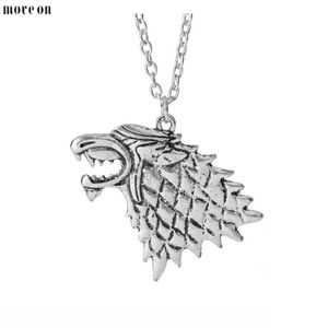 Choker de filmspellen retro wolf ketting dier sieraden kraag kekelen kettingen voor vrouwen mannen bruiloft geschenken chokers