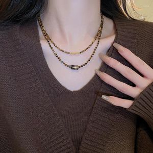 Collier ras du cou Vintage en perles de pierre pour femmes, bijoux de fête de banlieue