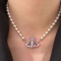 gargantilla vivianeism westwoodism collar de calidad roxanne perla polvo de hornear pintura collar de pentagrama