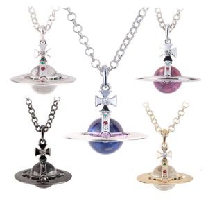 Choker Vivianeism Westwoodism ketting Saturn Series Large 20mm kralen 3d Saturn Sweater Ketting Standaardeditie