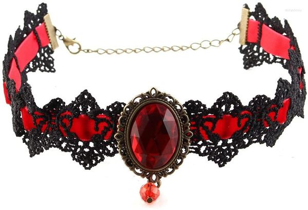 Ras du cou fête de mariage dame collier large dentelle conception perles pendentif pour les femmes réglable cou décor chaîne collier