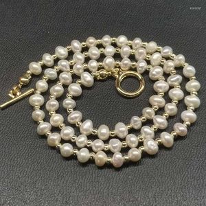 Collier ras du cou en perles d'eau douce véritable, 4mm, perles blanches, fermoir circulaire, 10 pièces, vente en gros