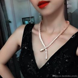 Choker Frauen Halsketten Top Qualität Schmuck Für Frauen Schlange Anhänger Dicke Halsketten Halskette Feine Individuelle Luxuriöse Schmuck AAA Z230Z