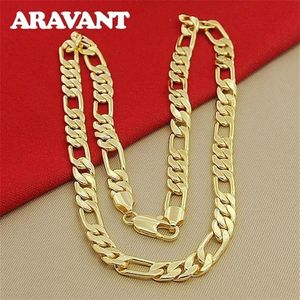 Chokers 925 Silver 18K Gold Collier Chains For Men Fashion Jewelry Accessoires 221105223G