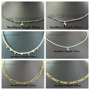 Chokers Chokers Spaanse beer 100% 925 Sterling Silver Ladies Fashion Classic Necklace Set Gift Groothandel Sendable Catalogus Teddybeer 23092