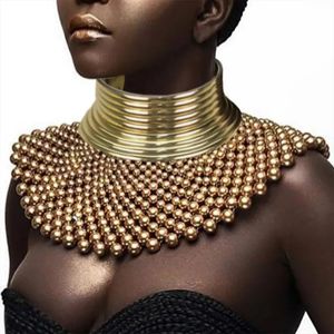Sautoirs Liffly marque bijoux indiens africains à la main perles colliers de déclaration pour les femmes collier perles collier ras du cou robe de mariée 231007