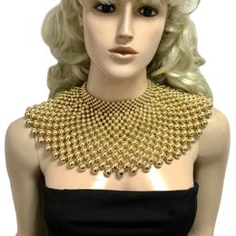 Sautoirs Liffly Indian Jewelry Design Africain Bib Torques Sautoirs Colliers pour Femmes Déclaration Métal Punk Collier Collier En Gros 230524