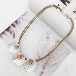Sautoirs vente collier ras du cou bohème métal pendentif femmes Vintage collier pour femmes cadeaux bijoux accessoires 231115