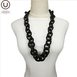 Chokers UK hyperbool handgemaakte ketting rubberen touw sieraden voor vrouwen hanger ketting lange kettingen nachtclub dans choker sieraden 230923