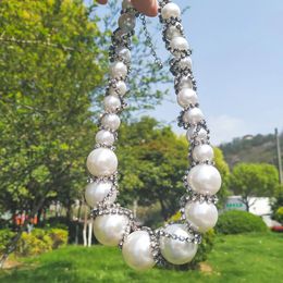 Collier de perle artificiel pour femmes