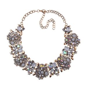 Sautoirs Femmes Bijoux De Mode Printemps Conception Décente Déclaration En Cristal Collier Bijoux Lady Bib Collier Drop Livraison Colliers Pendentifs Dhbfy