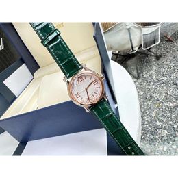 Chopares Diamond Movement Women Chopar Wristwatch Quartz Chopard 36 mm Tendies Ladies Classic Designer Happy Sport Loisk