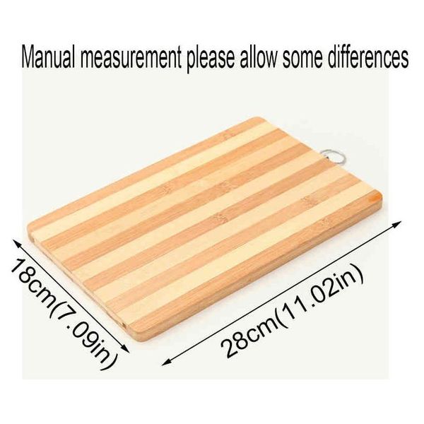 Blocs À Découper Cuisine Rec Bambou Planche À Découper En Bois Légumes Fruits En Plein Air Cam Alimentaire Planches À Découper Viandes Cuisines Outils Drop Deli Dh82A