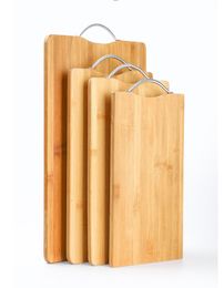 Planche à découper en bois de bambou épais et résistant, bloc à découper, classification des aliments pour bébés, pain, légumes, fruits coupés, cuisine sup6615931