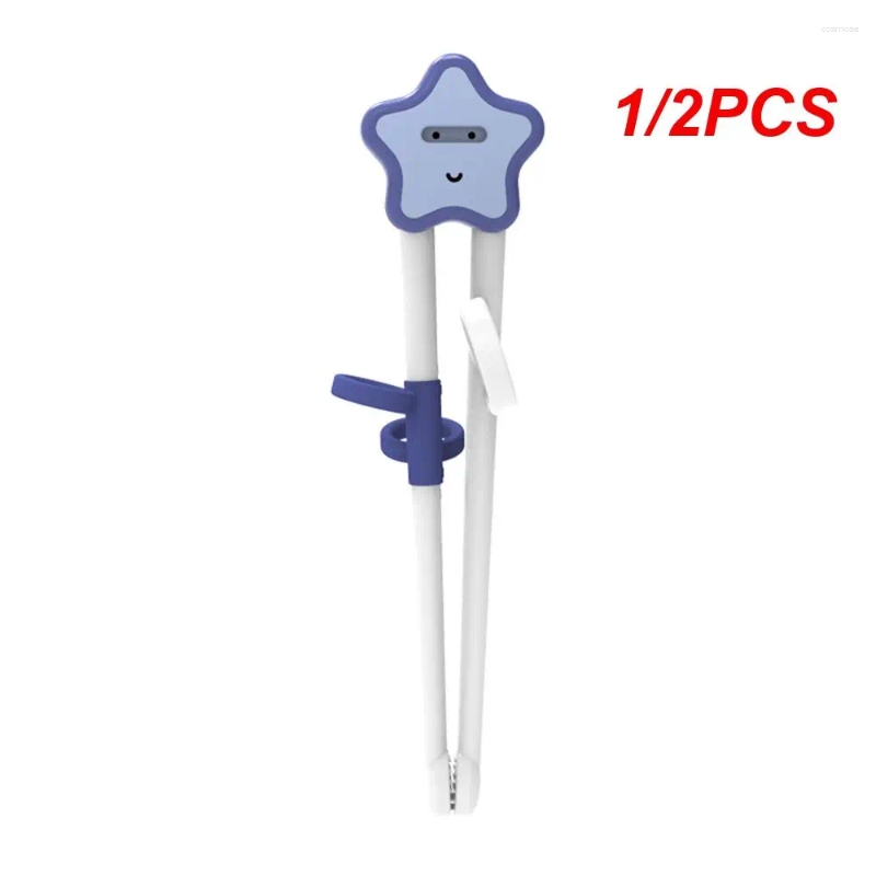 Chopsticks 1/2PCS Infant Not Easily Deformed Can Be Boiled At High Temperature Convenient To Clean Easy Grasp Cartoon Tough Health
