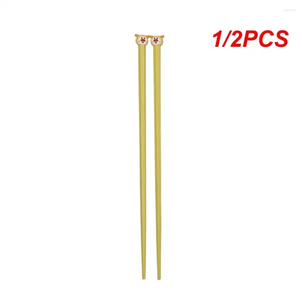 Palillos 1/2pcs metal adecuado para uso doméstico manejo cómodo fácil de desinfectar accesorios de catering duraderos