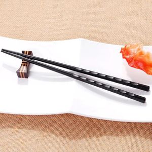 Baguettes 1 paire motifs japonais motifs alliages non glissons de sushi coup de manchette de coups de chape