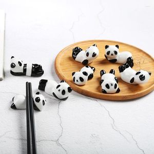 Eetstokjes 1 st Leuke Panda Kussen Eetstokje Rest Home Decor Vork Houder Lepel Servies