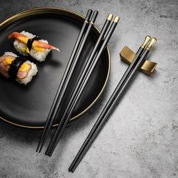 Eetstokjes Vaatwasmachinebestendig Gezond Voor Thuis El Restaurant Japans Servies Keuken Gereedschap Sushi Legering