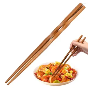 Baguettes de cuisine, baguettes à Sushi chinois en bois naturel pour la cuisine, vaisselle, Pot de riz