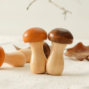 Baguettes champignon porte-baguettes 2 pièces support en bois Mini support repose étagère fourchette cuillère Table à manger accessoires de cuisine
