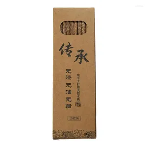 Baguettes polyvalentes antidérapantes en bois traditionnel, support réutilisable en bambou pour Sushi, respectueux de l'environnement, Design antidérapant
