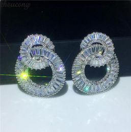 Choucong Luxury Huit Shape Drop Bringle T 5a Zircon 925 STRING SILP MARDING BOUCtes d'oreilles pour femmes bijoux de fête71987884433428