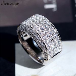 Choucong – bague de promesse pour homme, en argent Sterling 925, cz, bague de fiançailles, de mariage, pour femme et homme, bijoux de fête, cadeau