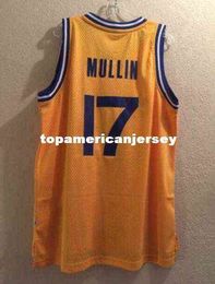 Chris Mullin # 17 Gold Soul AD Top Jersey Mens Vest Taille XS-6XL Maillots de basket-ball cousus Ncaa