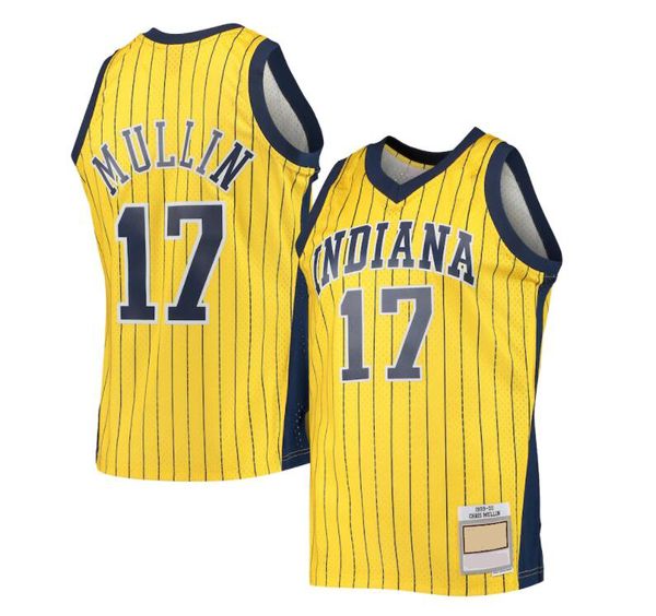 Chris Mullin Cousue de basket-ball Jerseys 1999-00 Fans rétro classiques de Fans rétro Men de jeunesse S-6XL