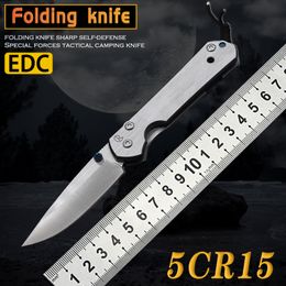 Chris Reeve 5Cr15 Pocket Folding Knife High Hardness Survival EDC Tool Outdoor Camping Hunting Tactical Mes 080