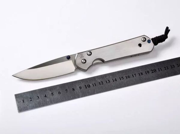 Chris Reeve Classic Sebenza 21 D2 Couteau pliant tactique 62HRC CNC Ponçage Randonnée Chasse Survie Couteau de poche Utilitaire militaire EDC Cadeau