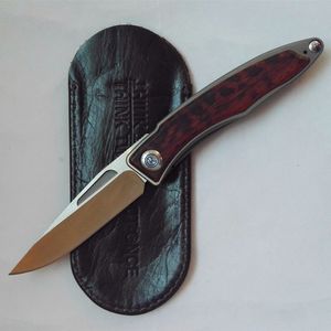 Chris Reeve edc knife 61HRC M390 100% blade titanium handle folding pocket Knife Hunting Survival knives gift knife 1pcs