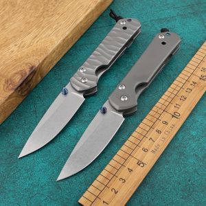 Chris Reeve Small Sebenza D2 Vouwen Blade Mes Titanium Handvat Tactisch Camping Jacht Buitenshuis Pocket Survival Messen Utility EDC-gereedschappen