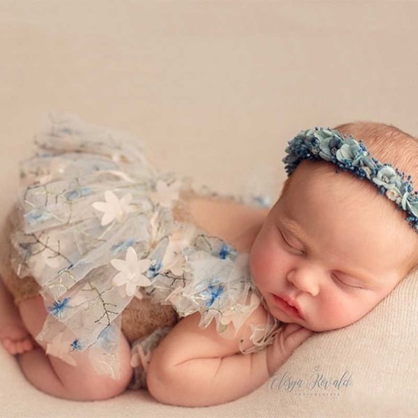 Vestidos de bautizo atuendo de fotografía recién nacido