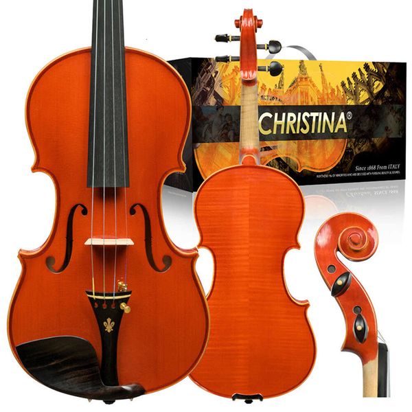 Examen professionnel de Christina V06A pour les adultes et les enfants pour le violon débutant Niveau de performance fait à la main Grade professionnel