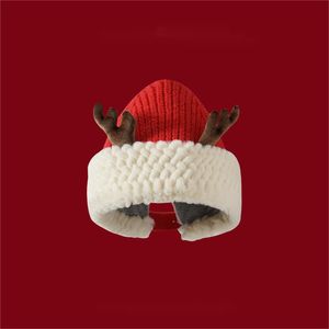 Casquette de crâne de renne de noël réglable, bonnet d'hiver de créateur de mode