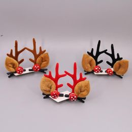 Kerst Antler Hair Clips volwassen kinderen haarspelden kerstfeest hoofd ornamenten kinderen kerst verjaardagscadeaus gcb16454