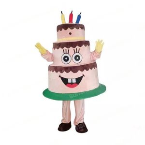 Christmas d'anniversaire gâteau mascotte Costume Cartoon thème personnage carnaval adultes taille halloween anniversaire fête fantaisie tenue extérieure pour hommes femmes