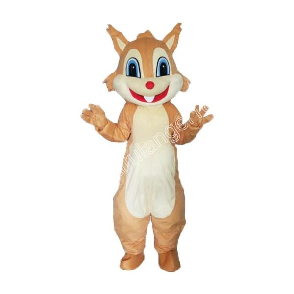 Costume de mascotte Chipmunk de Noël, tenue de personnage de dessin animé, Halloween, taille adulte, fête d'anniversaire, tenue d'extérieur, caritative