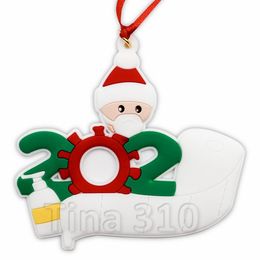 Christmas Decoration DIY Name Blessing Christmas Tree hot Ornament Personalized Family Of 1 2 3 4 5 6 7 Ornament T2I51611