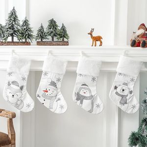 Décoration de Noël Fournitures grandes chaussettes de Noël Pendant Enfant Gift's Gift Candy Sac Scene Habille GCB16026